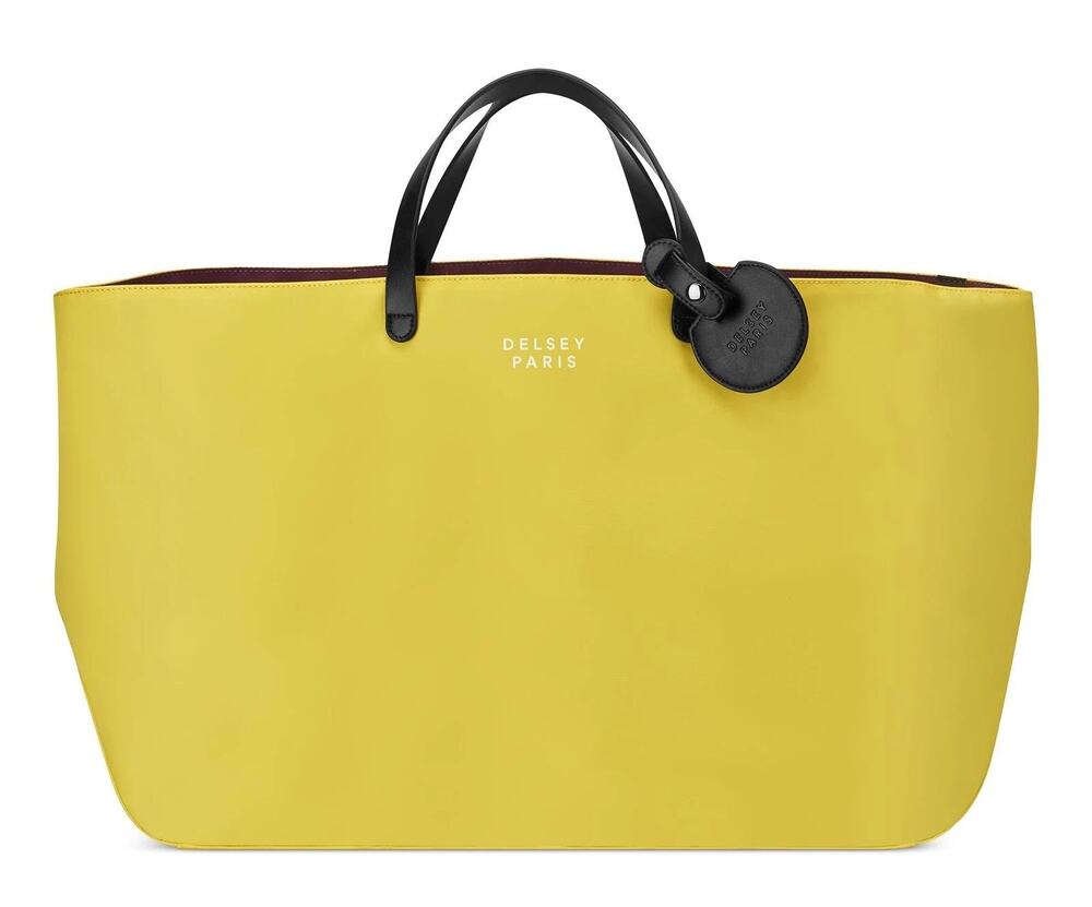 Delsey Paris Croisiere Tote bag L shopper bag Yellow New